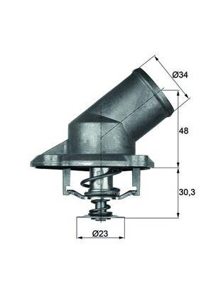 MAHLE ORIGINAL TI 224 92 Číslo výrobce: 72392342. EAN: 4009026953280.