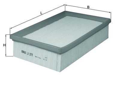 MAHLE ORIGINAL LX 3579 Číslo výrobce: 72360180. EAN: 4009026934661.
