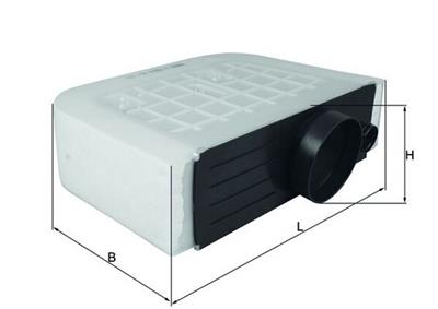 MAHLE ORIGINAL LX 3233/6 Číslo výrobce: 72402674. EAN: 4009026957240.