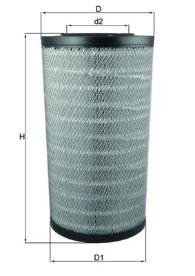 MAHLE ORIGINAL LX 3753 Číslo výrobce: 72389422. EAN: 4009026952665.