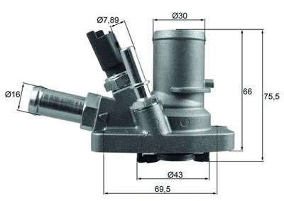 MAHLE ORIGINAL TI 258 80 Číslo výrobce: 72409638. EAN: 4009026958711.