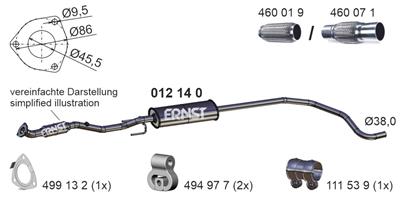 ERNST 012140 EAN: 4007463012140.