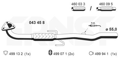 ERNST 043458 EAN: 4007463043458.