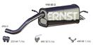 ERNST 115032 - Koncový tlmič výfuku