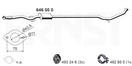 ERNST 646000 - Stredný tlmič výfuku
