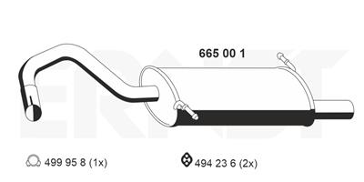 ERNST 665001 EAN: 4007463665001.