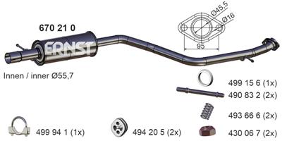 ERNST 670210 EAN: 4007463670210.