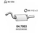 ASSO 04.7003 - Koncový tlmič výfuku