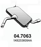 ASSO 04.7063 - Koncový tlmič výfuku