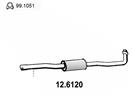 ASSO 12.6120 - Stredný tlmič výfuku