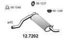 ASSO 12.7202 - Koncový tlmič výfuku