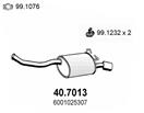 ASSO 40.7013 - Koncový tlmič výfuku
