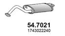 ASSO 54.7021 - Koncový tlmič výfuku