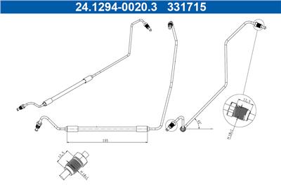 ATE 24.1294-0020.3 Číslo výrobce: 331715. EAN: 4006633469531.