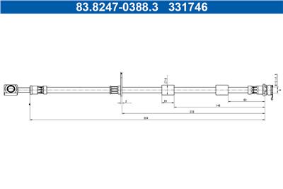 ATE 83.8247-0388.3 Číslo výrobce: 331746.