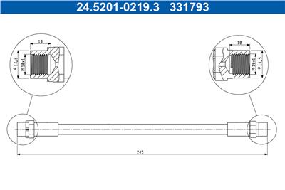 ATE 24.5201-0219.3 Číslo výrobce: 331793.