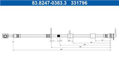 ATE 83.8247-0383.3 Číslo výrobce: 331796.