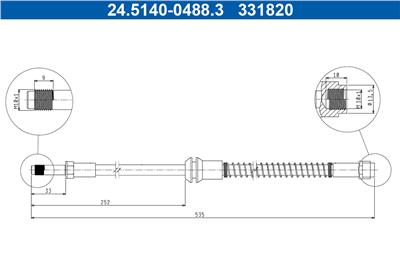 ATE 24.5140-0488.3 Číslo výrobce: 331820.