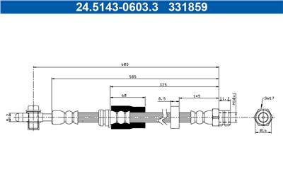 ATE 24.5143-0603.3 Číslo výrobce: 331859.