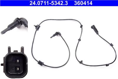 ATE 24.0711-5342.3 Číslo výrobce: 360414. EAN: 4006633415385.