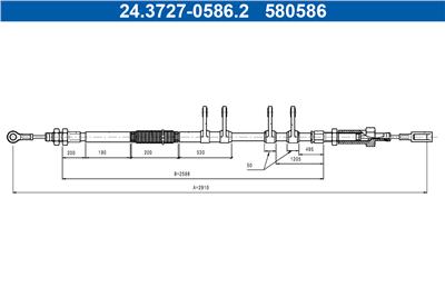 ATE 24.3727-0586.2 Číslo výrobce: 580586. EAN: 4006633489737.