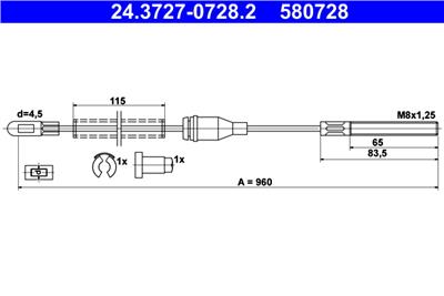 ATE 24.3727-0728.2 Číslo výrobce: 580728. EAN: 4006633102339.