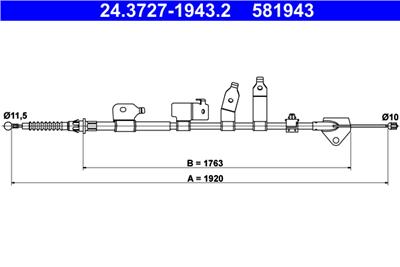 ATE 24.3727-1943.2 Číslo výrobce: 581943. EAN: 4006633402415.