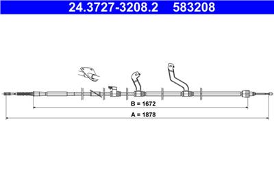ATE 24.3727-3208.2 Číslo výrobce: 583208. EAN: 4006633476799.