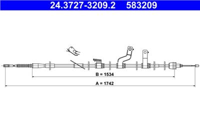 ATE 24.3727-3209.2 Číslo výrobce: 583209. EAN: 4006633476805.
