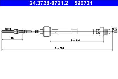 ATE 24.3728-0721.2 Číslo výrobce: 590721. EAN: 4006633042000.