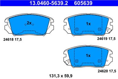 ATE 13.0460-5639.2 Číslo výrobce: 605639. EAN: 4006633371360.