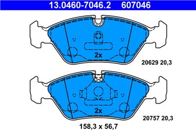 ATE 13.0460-7046.2 Číslo výrobce: 607046. EAN: 4006633097017.