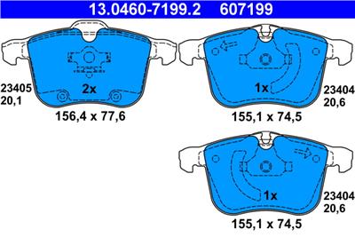 ATE 13.0460-7199.2 Číslo výrobce: 607199. EAN: 4006633188241.