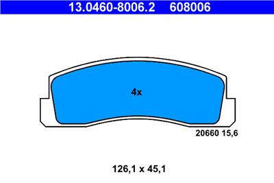 ATE 13.0460-8006.2 Číslo výrobce: 608006. EAN: 4006633057943.