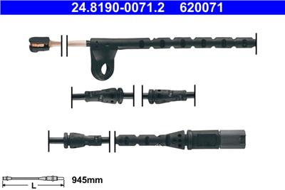 ATE 24.8190-0071.2 Číslo výrobce: 620071. EAN: 4006633395434.