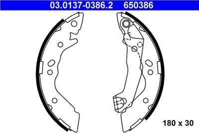 ATE 03.0137-0386.2 Číslo výrobce: 650386. EAN: 4006633093620.