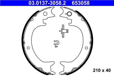 ATE 03.0137-3058.2 Číslo výrobce: 653058. EAN: 4006633461092.