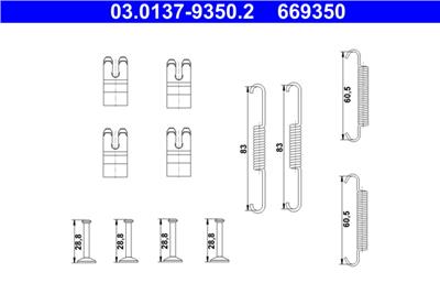 ATE 03.0137-9350.2 Číslo výrobce: 669350. EAN: 4006633481212.