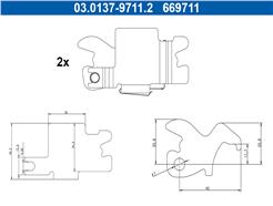 ATE 03.0137-9711.2 rozšírenie zámku