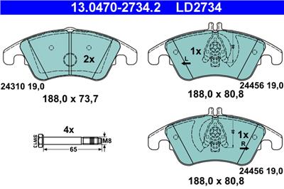 ATE 13.0470-2734.2 Číslo výrobce: LD2734. EAN: 4006633346320.