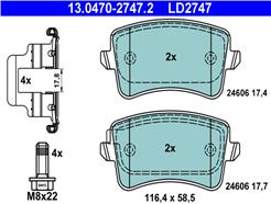 ATE 13.0470-2747.2 ATE Ceramic