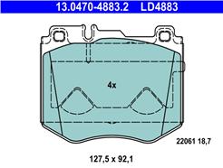 ATE 13.0470-4883.2 ATE Ceramic