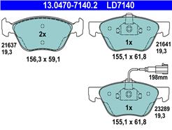 ATE 13.0470-7140.2 ATE Ceramic