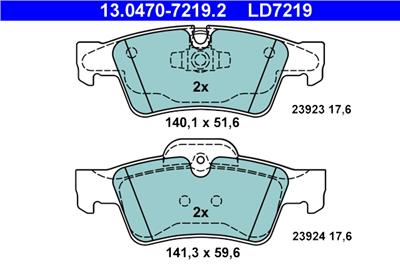ATE 13.0470-7219.2 Číslo výrobce: LD7219. EAN: 4006633374408.