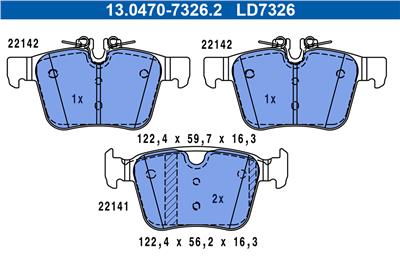 ATE 13.0470-7326.2 Číslo výrobce: LD7326. EAN: 4006633476256.