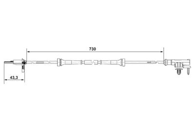 BOSCH 0 265 007 637 Číslo výrobce: DF 11. EAN: 3165143528945.