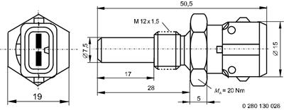 BOSCH 0 280 130 026 Číslo výrobce: TF-W. EAN: 3165142704784.