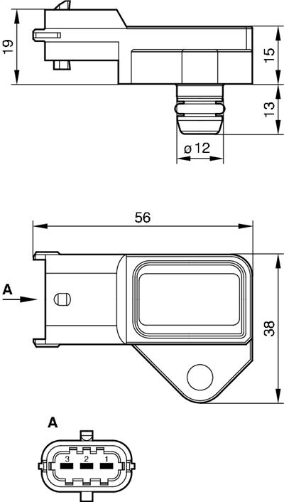 BOSCH 0 281 002 487 Číslo výrobce: DS-LDF-6. EAN: 3165143619094.