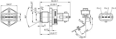 BOSCH 0 281 002 937 Číslo výrobce: RDS4.2 1800 BAR. EAN: 4047024180130.