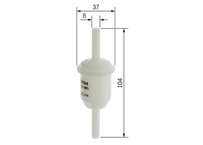 BOSCH 0 450 904 060 Číslo výrobce: N 4060. EAN: 3165141146967.